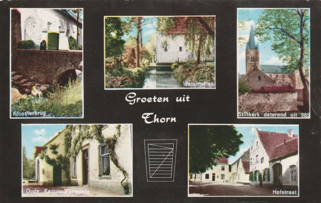 THORN Kloosterbrug Kanunnikenwoning Watermolen kl.f., Verzenden, 1960 tot 1980, Gelopen, Limburg