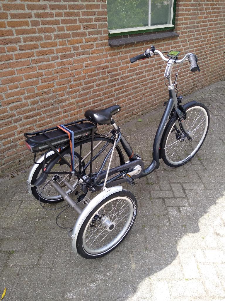 Driewielfiets Stella Nantes Extra lage instap €1200,-, Fietsen en Brommers, Ophalen, Zo goed als nieuw, Schijfrem, Stella