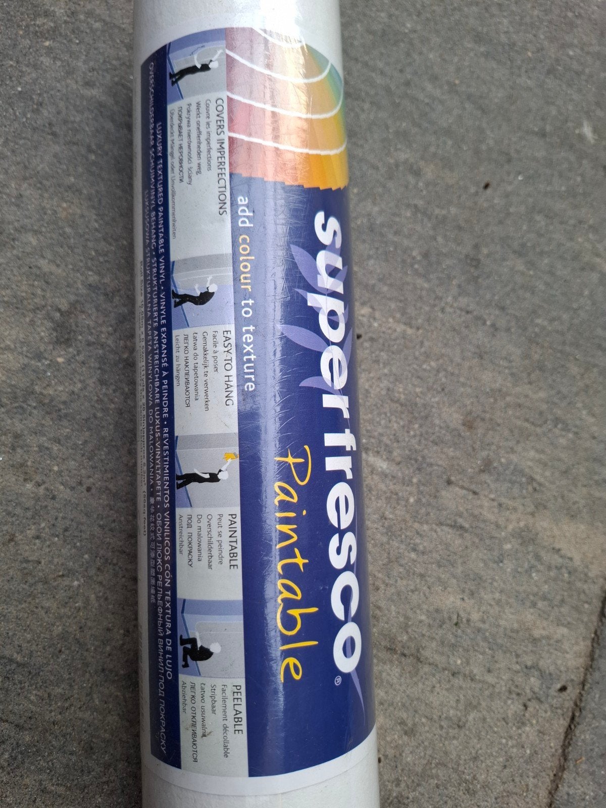 Superfresco Paintable Behang met Sterrenpatroon - Wit, Graham & Brown, Wit, Modern, Ophalen of Verzenden