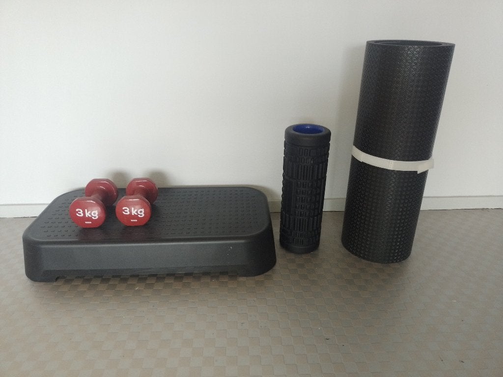 Diverse fitnessartikelen, Sport en Fitness, Fitnessmaterialen, Ophalen, Zo goed als nieuw, Overige typen