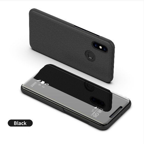 Clear View Stand Cover + Protector voor Mi A2 Lite, Telecommunicatie, Verzenden, Nieuw, Hoesje of Tasje
