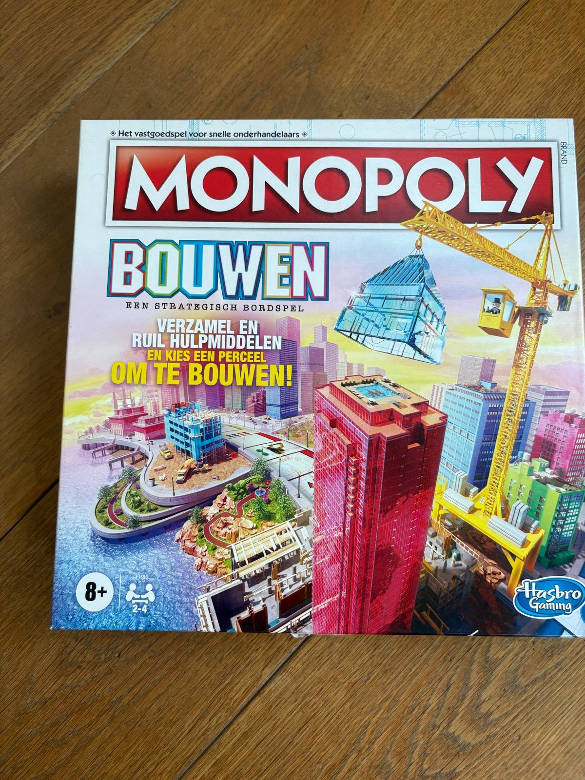 Monopoly Bouwen - Strategisch bordspel, Drie of vier spelers, Ophalen, Zo goed als nieuw