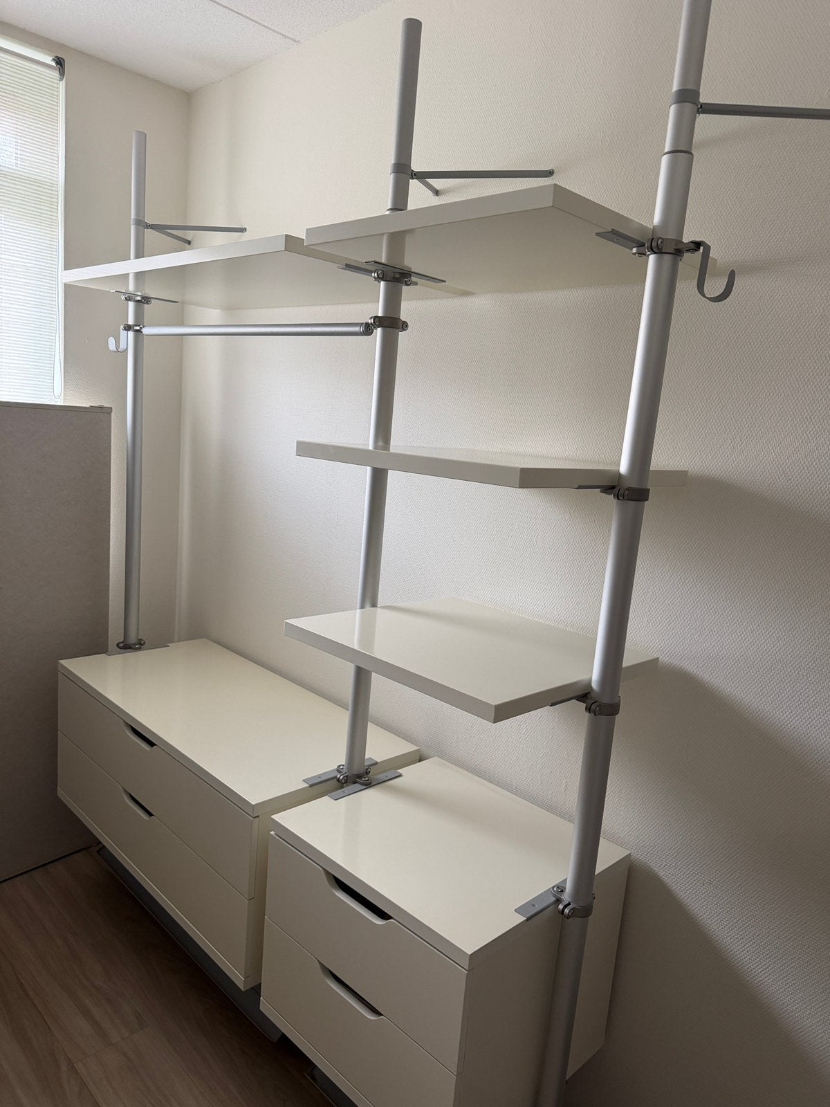 Ikea Stolmen garderobekast 3m in totaal, Huis en Inrichting, Ophalen, Overige materialen, Gebruikt, 200 cm of meer