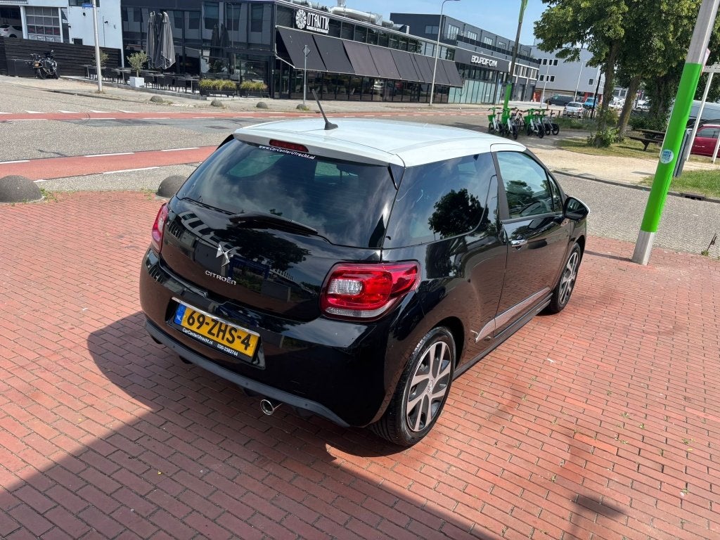 Citroën DS3 1.2 VTi Business airco cruise control nette DS3, Auto's, Citroën, Euro 5, 1199 cc, 82 pk, Zwart