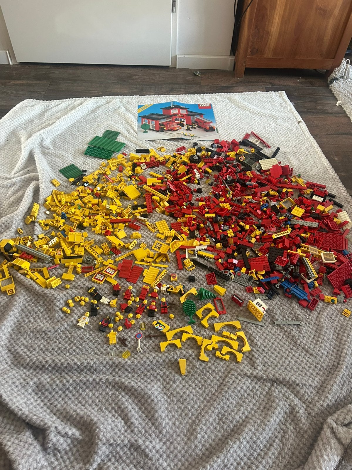 Lego partij jaren 80, Ophalen of Verzenden, Zo goed als nieuw