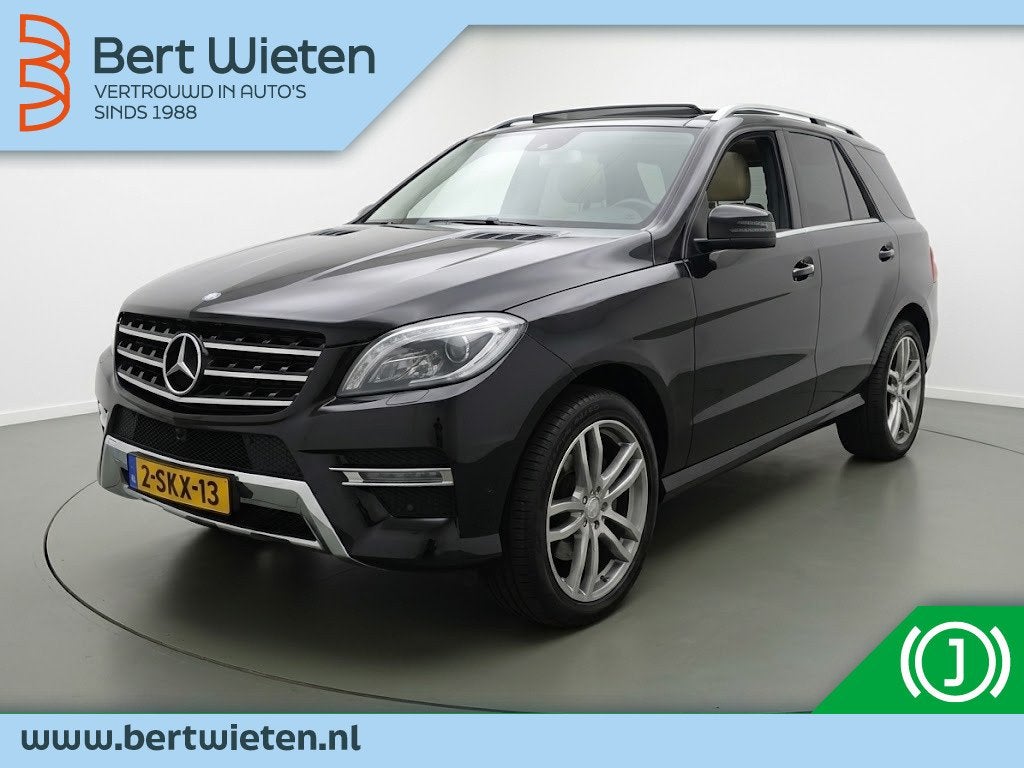 Mercedes-Benz M-Klasse 350 | Geen import | Trekhaak | Camera, Auto's, Automaat, Gebruikt, Zwart, Vierwielaandrijving