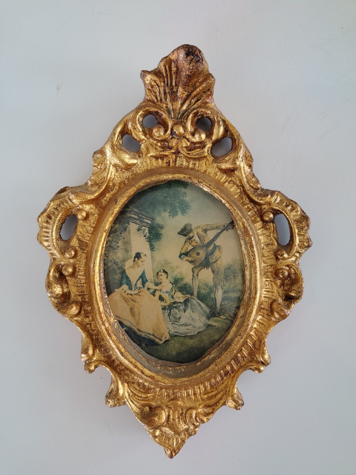 vintage schilderij, Ophalen of Verzenden