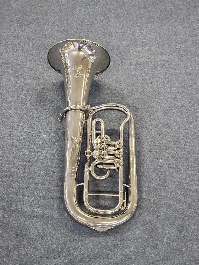 B&M Alexander Kaiser Bb German Bariton, Ophalen, Gebruikt, Koperblazer