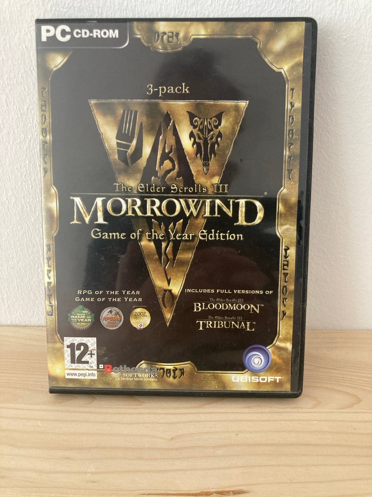 The Elder Scrolls III: Morrowind Game of the Year Edition PC, Gebruikt, 1 speler, Ophalen of Verzenden, Role Playing Game (Rpg)