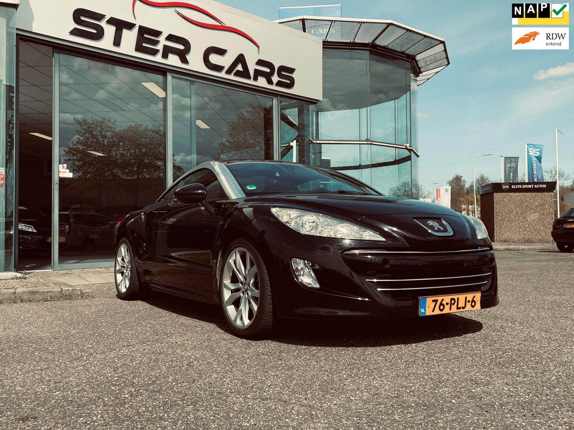 Peugeot RCZ 1.6 THP|Leder|Cruise Control|Onderhoud|NAP|, Auto's, Peugeot, Voorwielaandrijving, 15 km/l, Gebruikt, Zwart