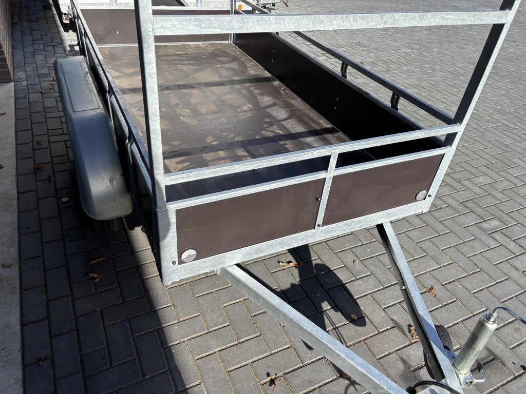 Rova tandemasser aanhanger aanhangwagen dubbelasser, Gebruikt