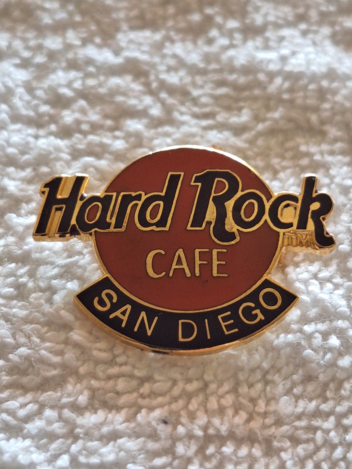Hard Rock Cafe : SAN DIEGO , Emaille Speld., Verzenden, Zo goed als nieuw, Merk, Speldje of Pin