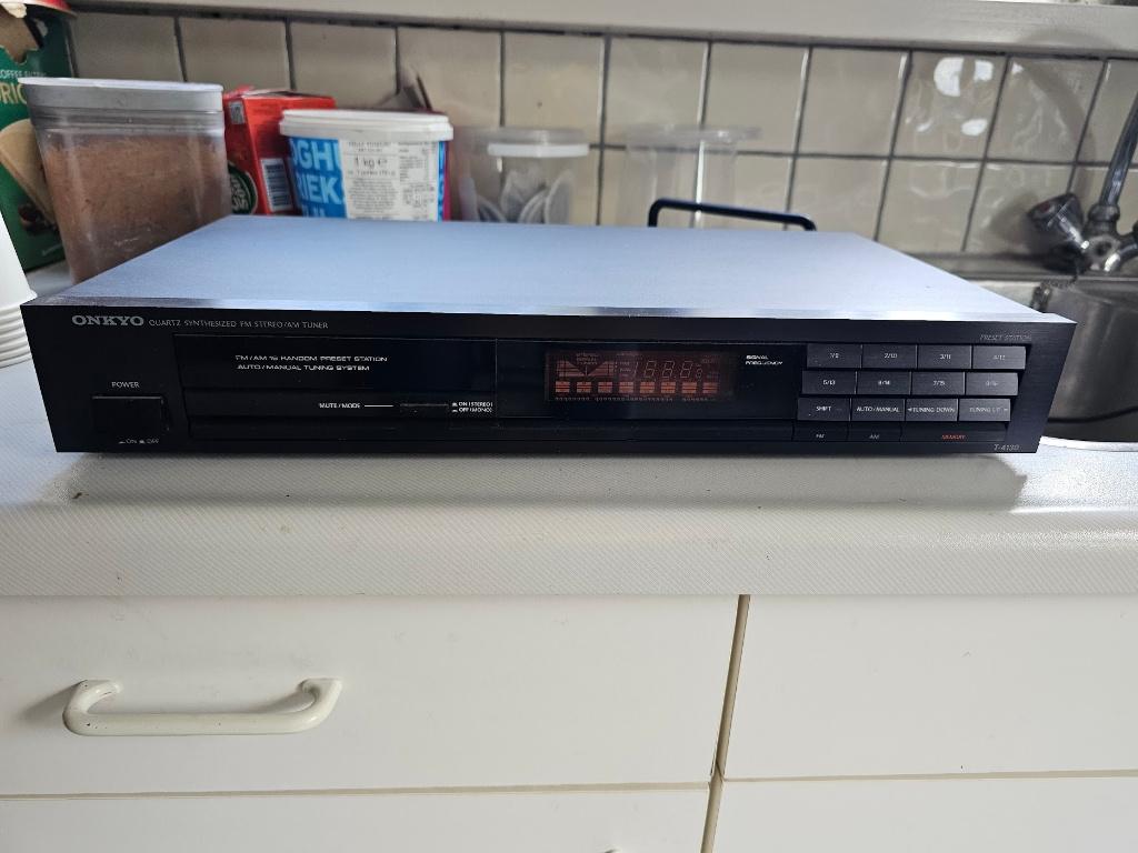 Onkyo Tuner T4130, Audio, Tv en Foto, Tuners, Ophalen of Verzenden, Gebruikt