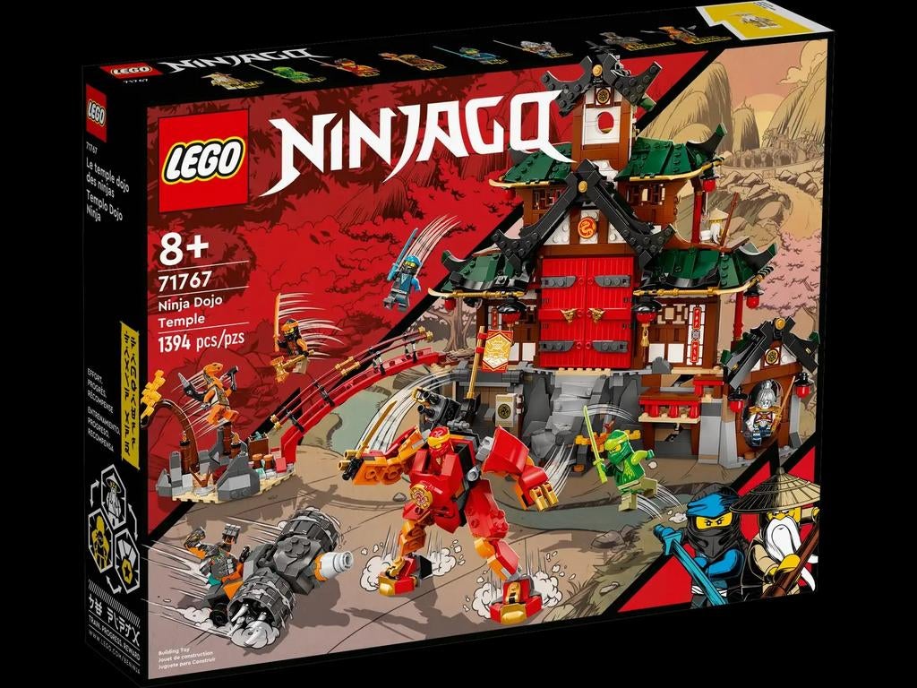 Lego Ninjago 71767 Ninja Dojo Tempel NIEUW, Ophalen of Verzenden, Nieuw