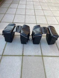 Dubbele tas Koga Alround zwart nieuwstaat 2 stuks, Ophalen of Verzenden, Zo goed als nieuw, Koga