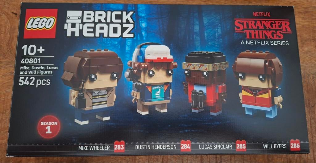 LEGO BrickHeadz Stranger Things 40801, Kinderen en Baby's, Speelgoed | Duplo en Lego, Overige thema's, Lego, Compleet, Ophalen of Verzenden