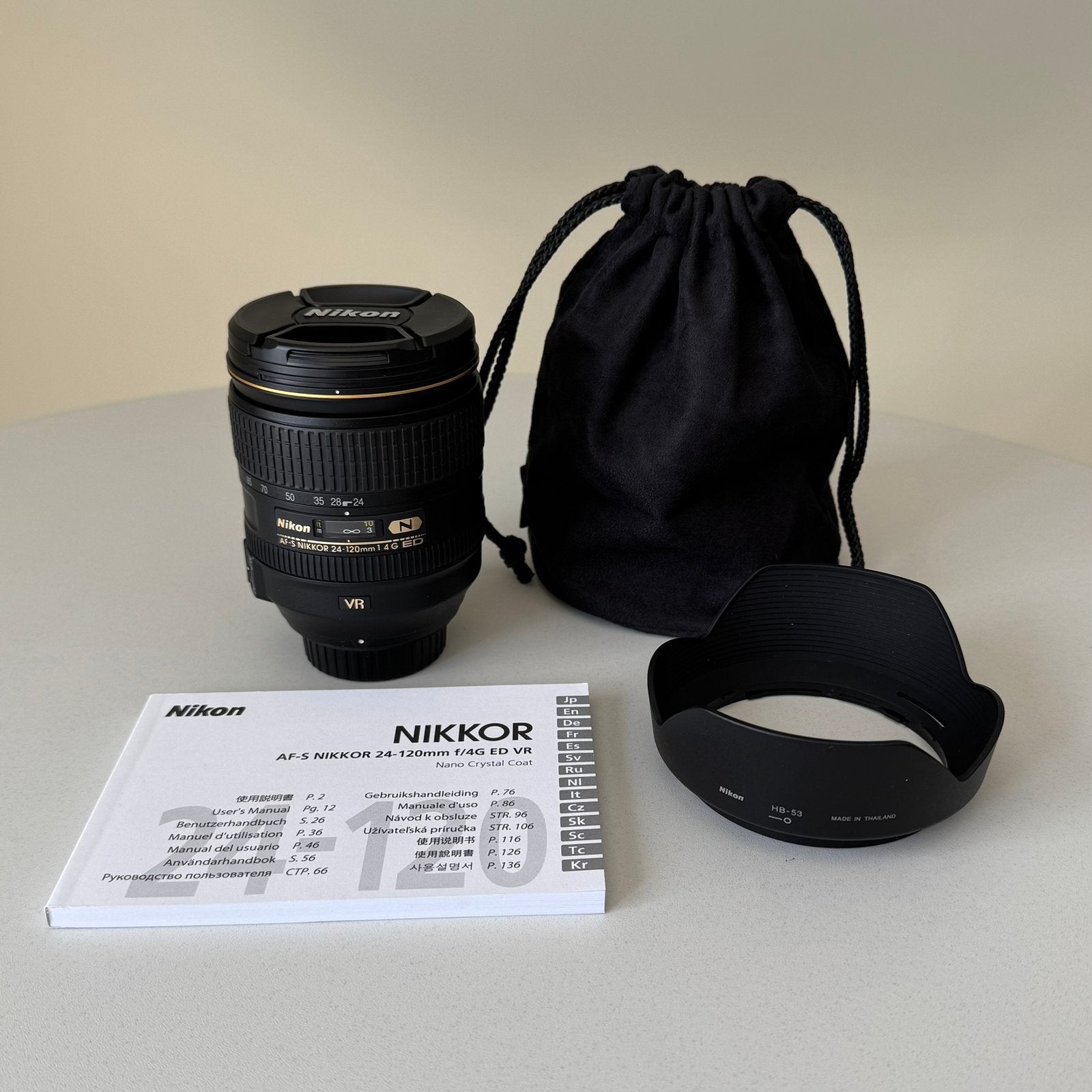 Nikon AF-S NIKKOR 24-120 mm f/4G ED VR, Audio, Tv en Foto, Fotografie | Lenzen en Objectieven, Gebruikt, Nikon, Ophalen of Verzenden