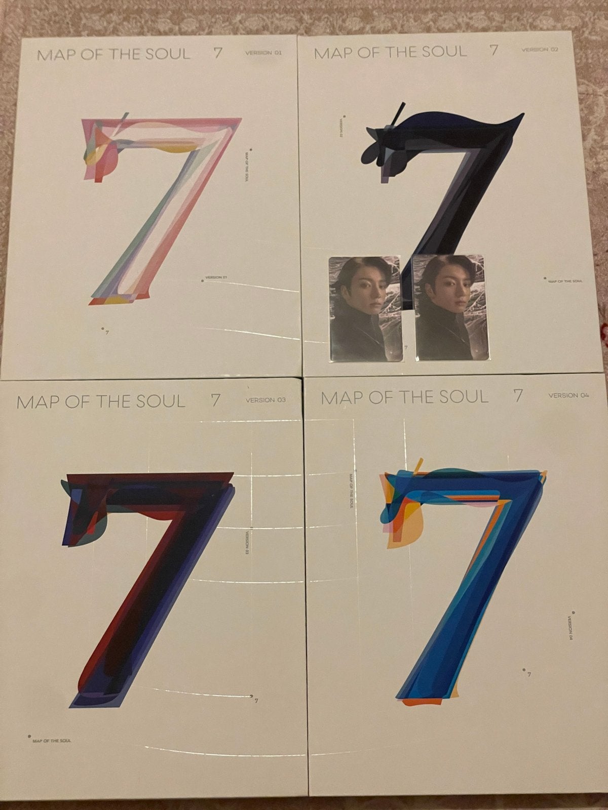 BTS Map of the Soul 7 Album met Jungkook photocard, K-pop, Speciale editie, Ophalen of Verzenden, Zo goed als nieuw