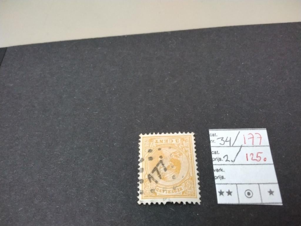 Betere Puntstempels KW III én Wilhelmina Hangend Haar, Postzegels en Munten, Verzenden