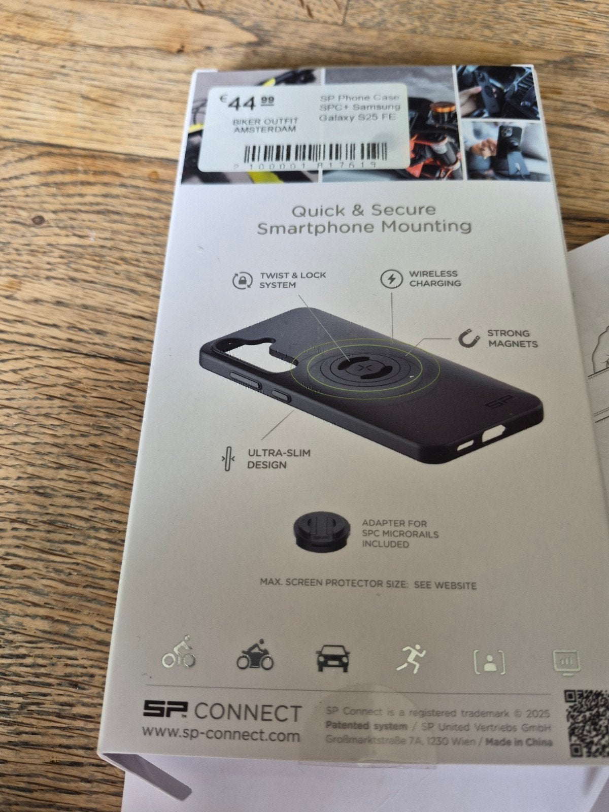 SP Connect Telefoonhoesje voor bijvoorbeeld op de motor. kle, Verzenden, Nieuw, Overige modellen, Hoesje of Tasje