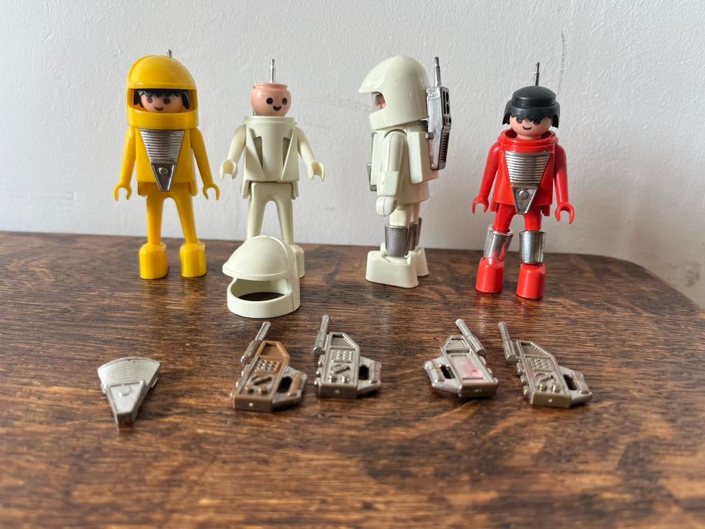 Playmobil astronauten, Ophalen of Verzenden, Gebruikt, Complete set