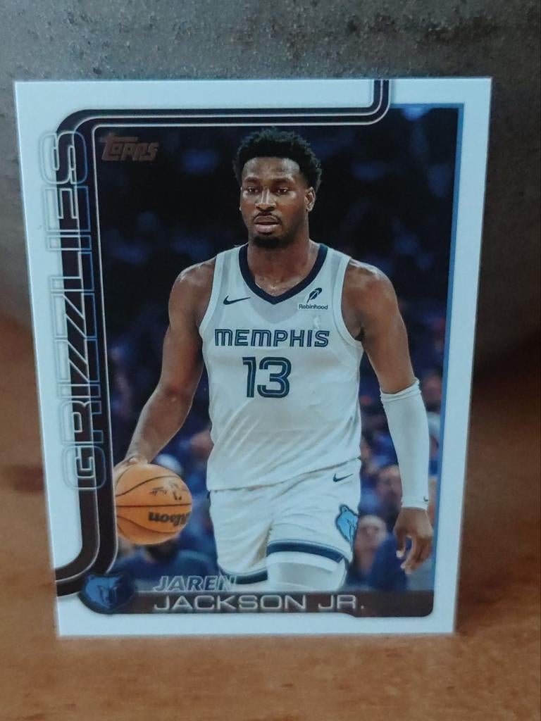 Jaren Jackson Jr. - Memphis Grizzlies Topps, Ophalen of Verzenden, Zo goed als nieuw, Overige sporten, Spelerskaart