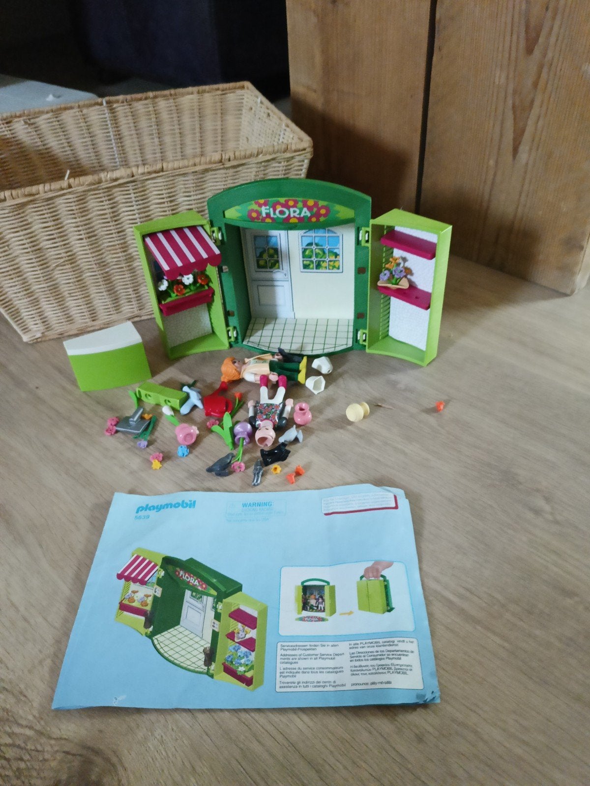 Playmobil Flora Bloemenwinkel - Complete Set met Figuren, Ophalen, Gebruikt, Gebouw, Complete set