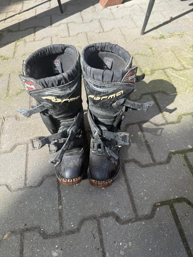 te koop crosslaarzen kids, Motoren, Kleding | Motorkleding, Ophalen of Verzenden, Tweedehands, Laarzen