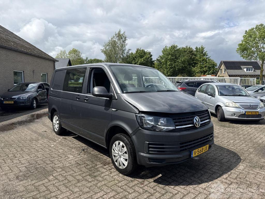 Volkswagen Transporter 2.0 TDI L1H1 Comfortline. ROLSTOELVER, Overige carrosserieën, Volkswagen, Zilver of Grijs, 1968 cc