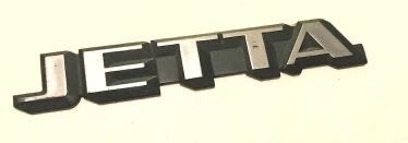 VW jetta merk logo embleem (1), Verzamelen, Ophalen of Verzenden, Gebruikt, Auto's