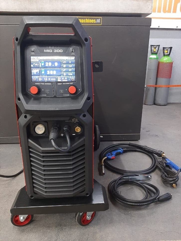 NIEUW! Rowac MIG 300YN DUBBEL PULSE-LCD 400v, Niet ingevuld, Niet ingevuld, Nieuw, Ophalen of Verzenden