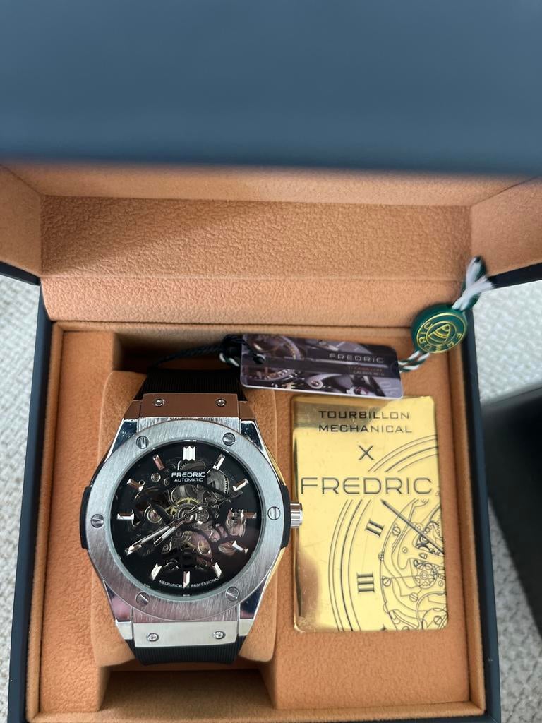 Fredric Tourbillon Mechanisch Horloge - Zo goed als nieuw, Ophalen of Verzenden