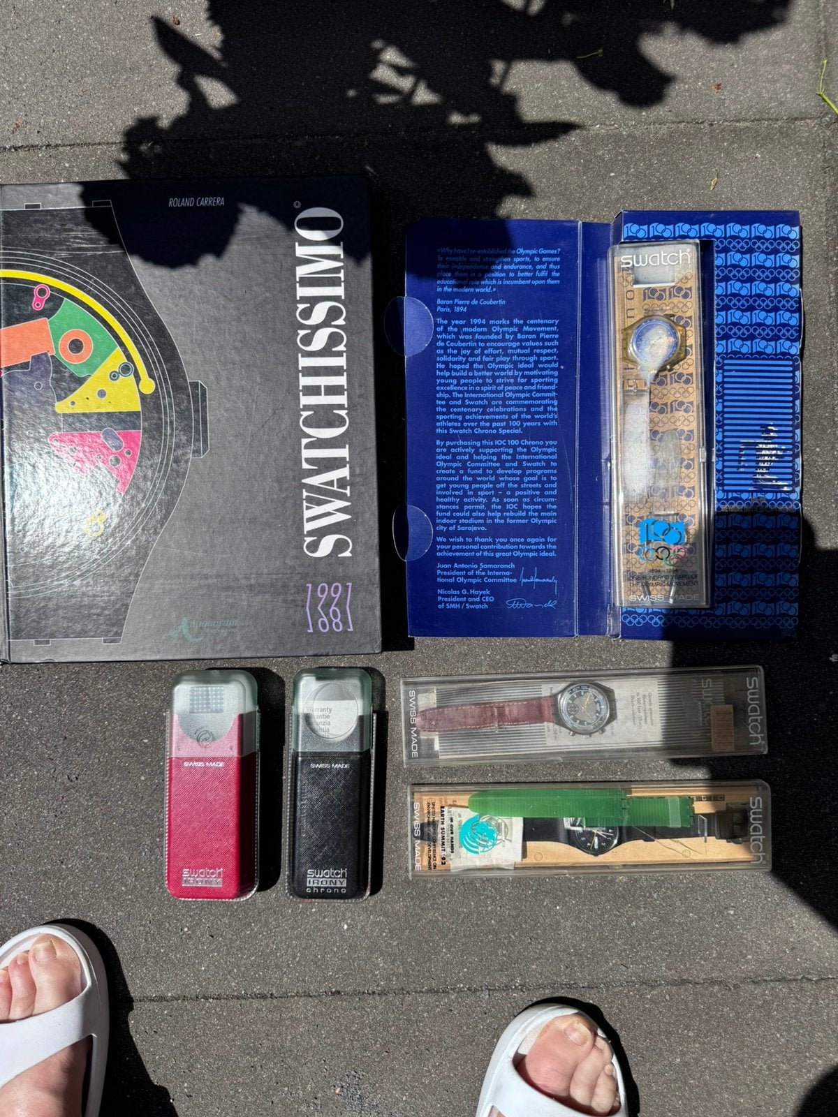 Swatch verzameling, Ophalen, Kunststof, Swatch