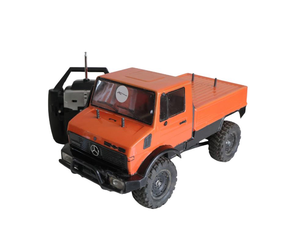 Tamiya Mercedes-Benz Unimog 425 CC-01 1/10 rc auto, Elektro, Gebruikt, Auto offroad, Ophalen of Verzenden
