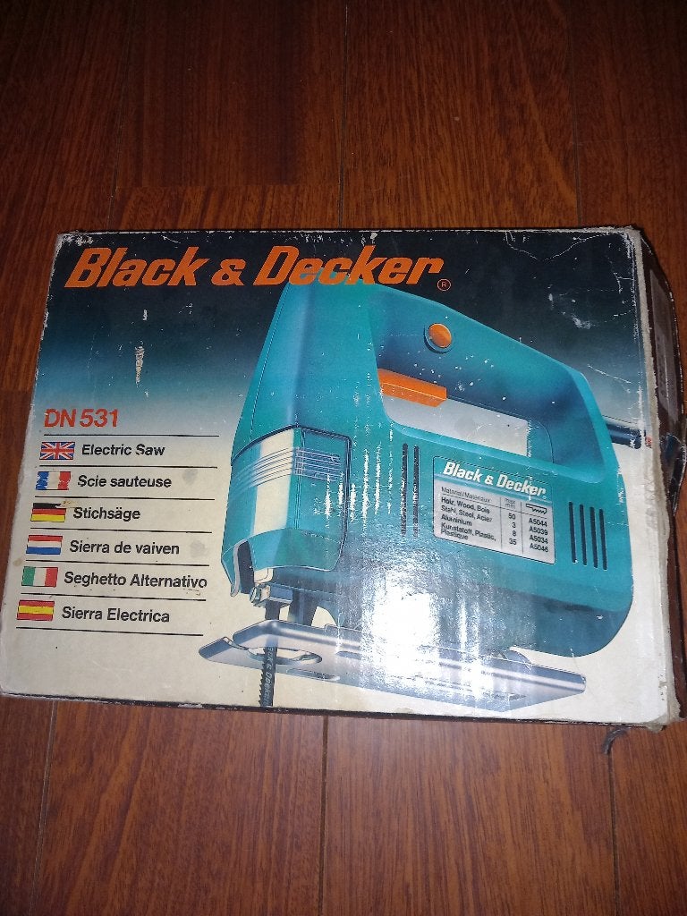 Decoupeerzaag, Ophalen, Decoupeerzaag, Black+Decker, Zo goed als nieuw