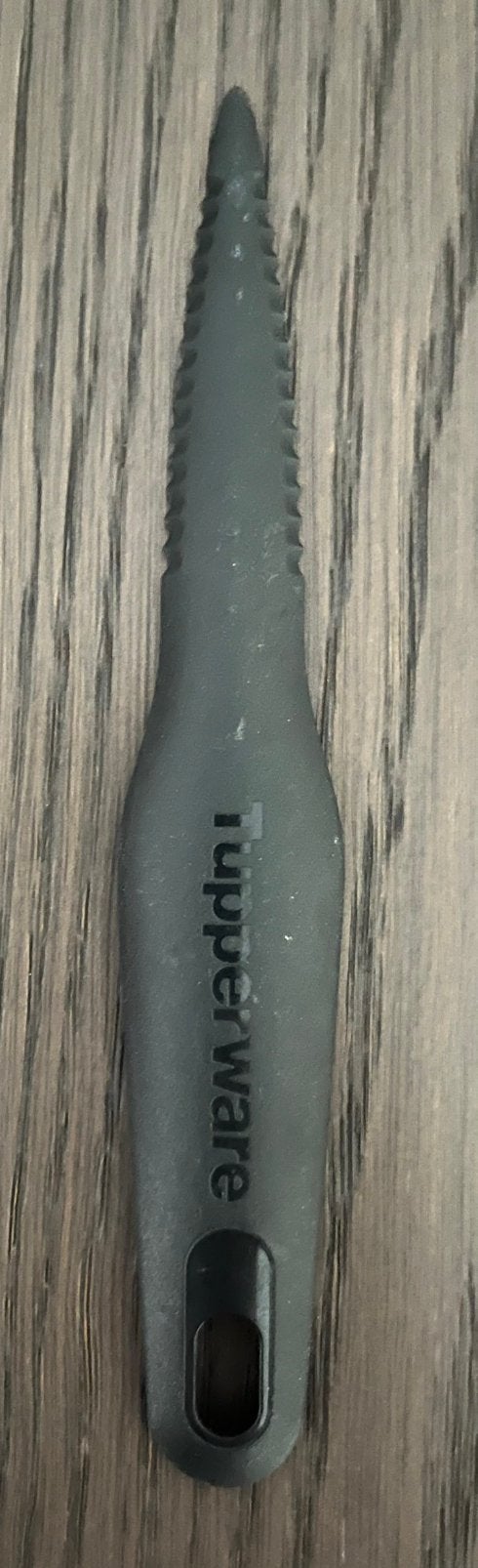 Tupperware Multi Corer/kiwi/fruit snijder  Zwart, Ophalen of Verzenden, Gebruikt, Overige typen