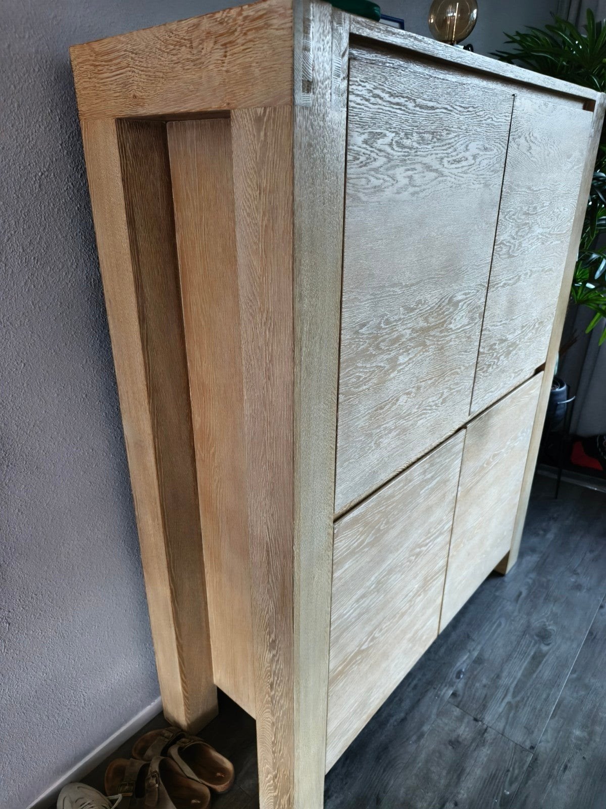 licht Eikenhouten, Huis en Inrichting, Ophalen, 100 tot 150 cm, 100 tot 150 cm, 25 tot 50 cm