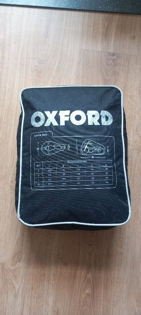Oxford Rainex motorhoes XL, Ophalen of Verzenden, Gebruikt