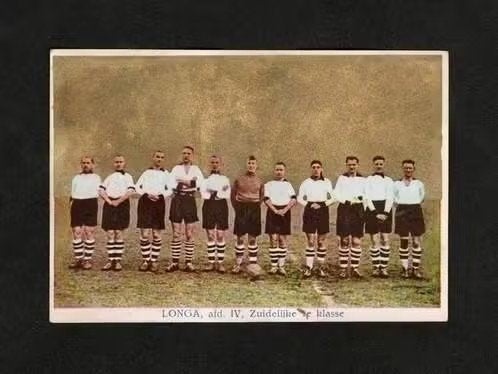 Voetbalplaatje LONGA Tilburg Jaren 20/30., Ophalen of Verzenden, Gebruikt