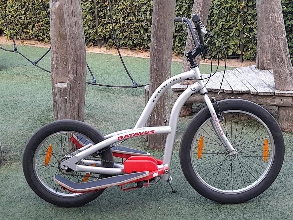 (00499) Bikestepper City, 7 lichtere versnellingen., Ophalen
