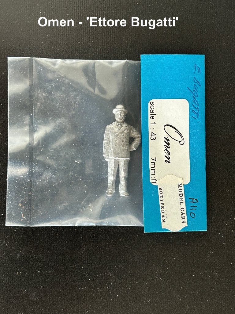 Omen Models A110.  1/43 Kit  Ettore Bugatti, Overige merken, 1:32 tot 1:50, Overige typen, Nieuw