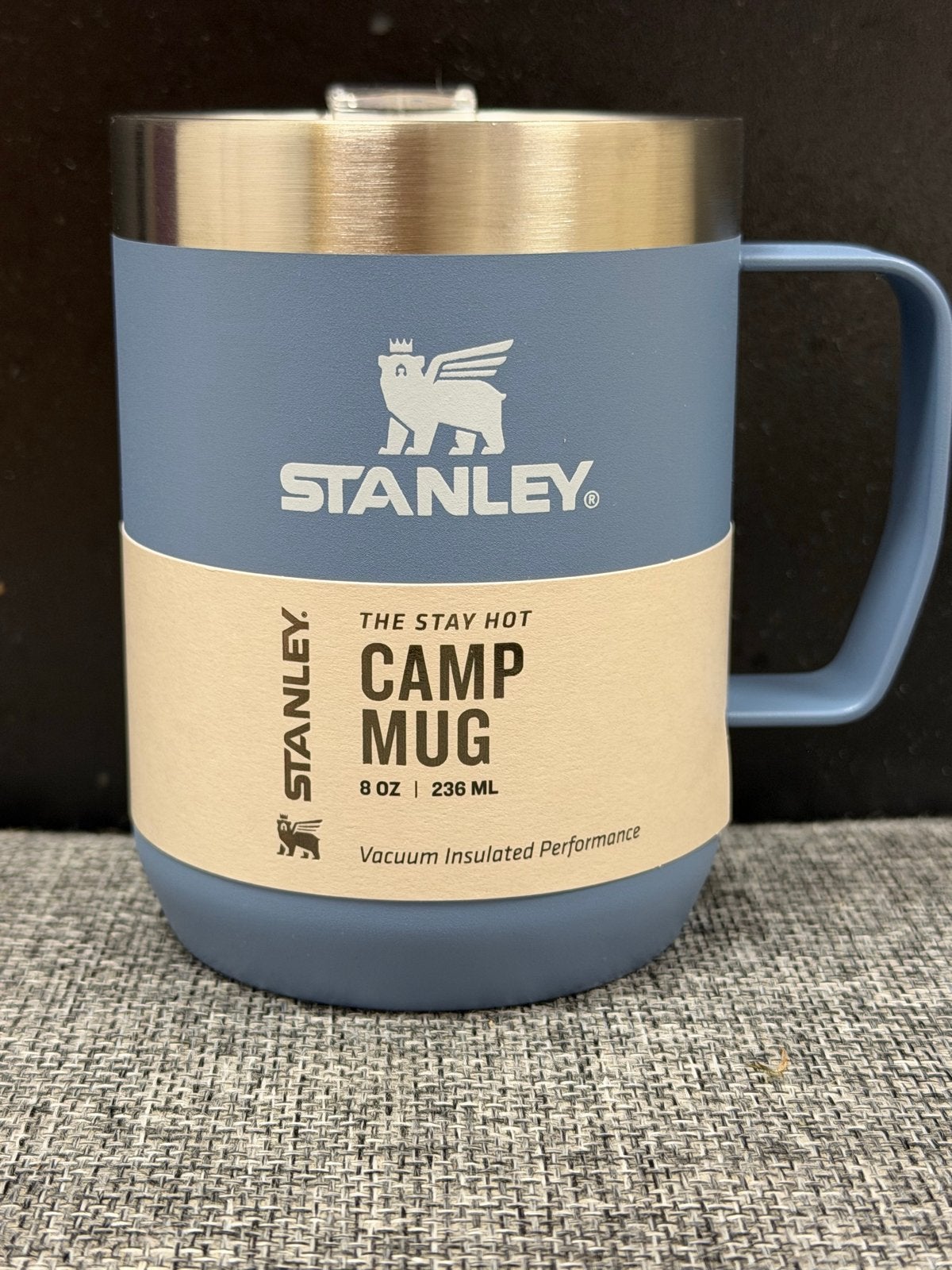 Stanley The Stay Hot Camp Mug - 236 ml 2 stuks bieden per st, Stanley, Nieuw, Ophalen of Verzenden, Metaal