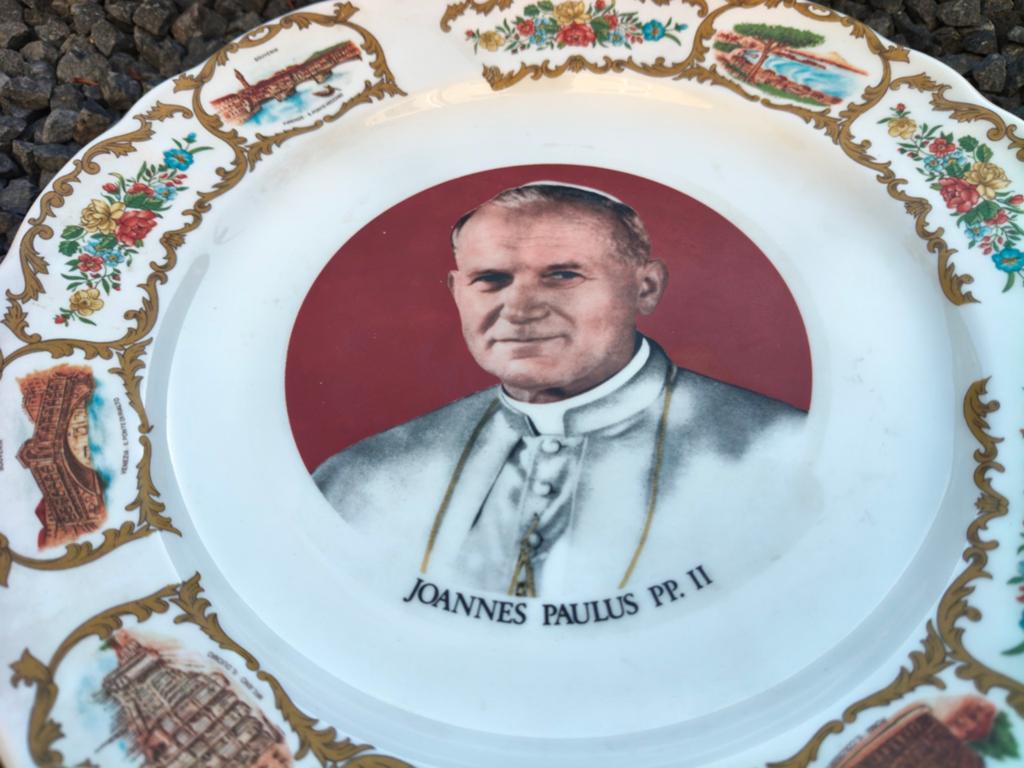 Joannes Paulus PP. II, sierbord van Paus Joannes Paulus II, Ophalen of Verzenden