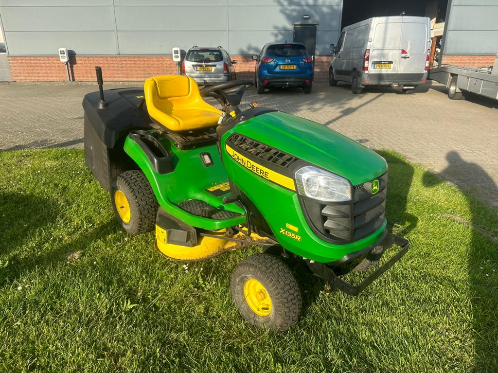John deere x135R, Ophalen, Gebruikt