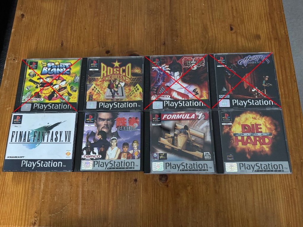 Sony Playstation 1 Games, Spelcomputers en Games, 1 speler, Ophalen, Gebruikt, Vanaf 3 jaar