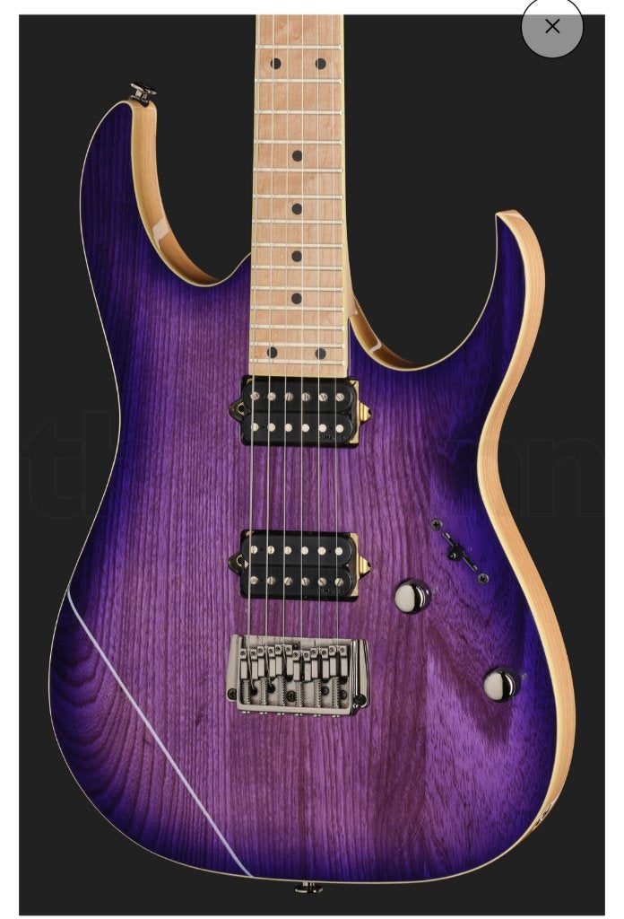 Ibanez Prestige RG652AHMFX-RPB, Ophalen, Zo goed als nieuw, Solid body, Ibanez