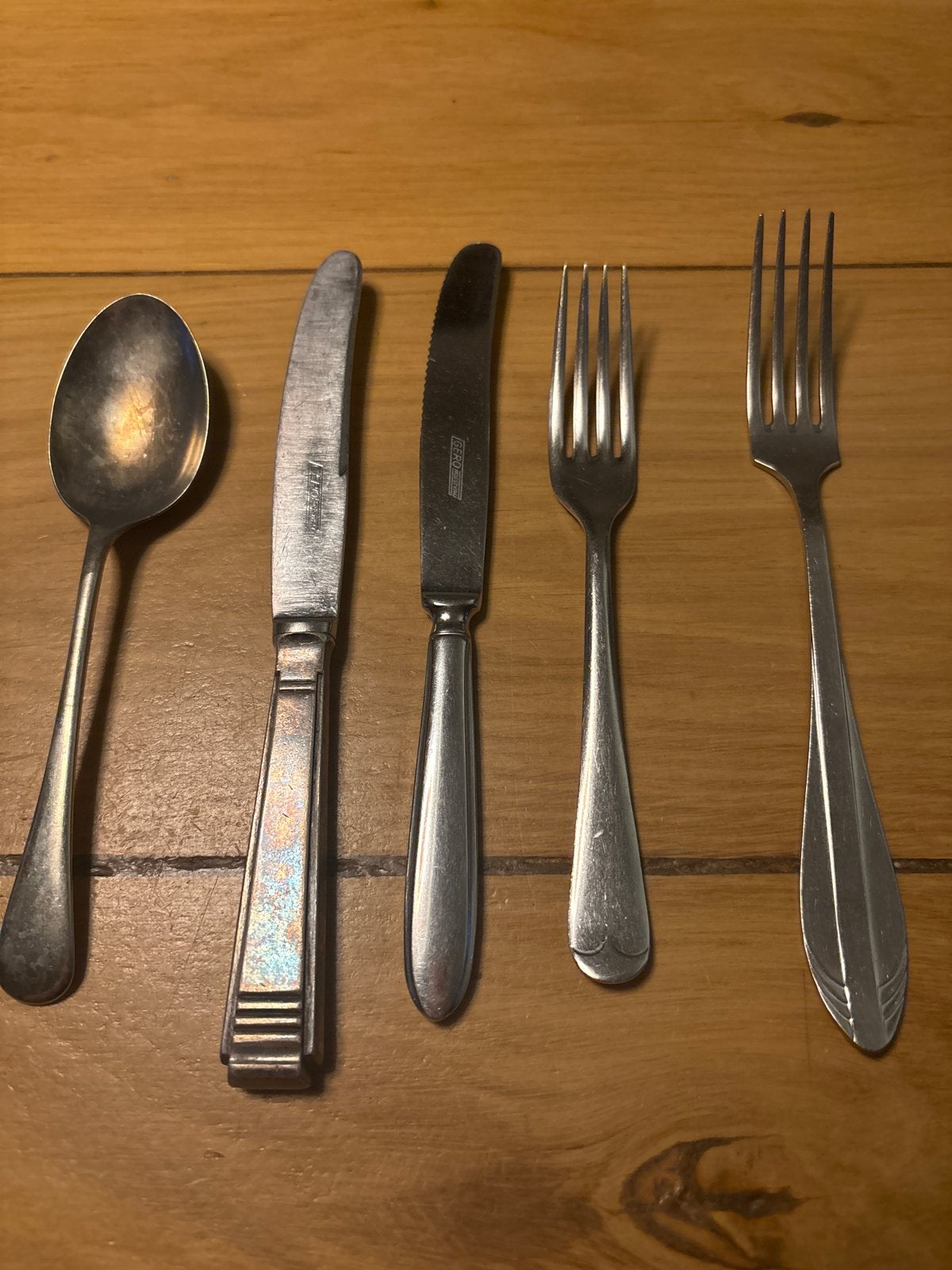 Gero Roestvrij Bestek Set - Lepel, Messen, Vorken, Ophalen of Verzenden