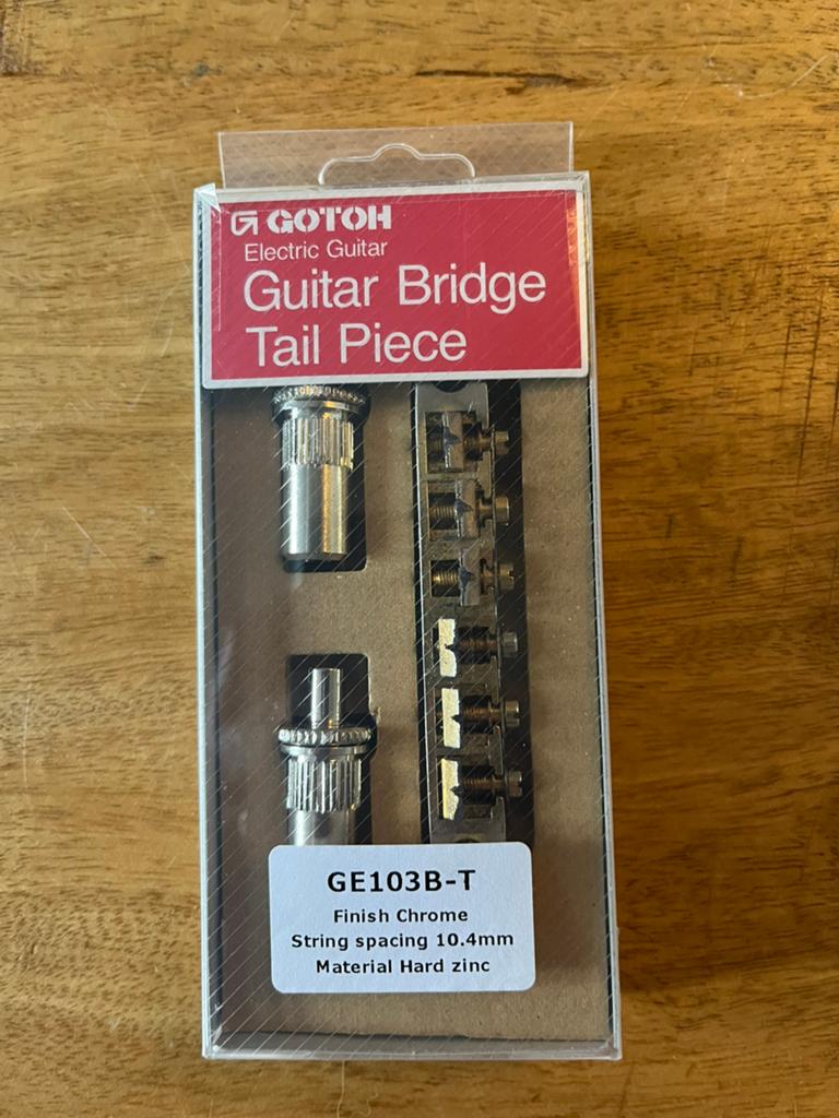Guitar bridge tail Piece. Gitaarbrug, Ophalen of Verzenden, Zo goed als nieuw, Elektrische gitaar
