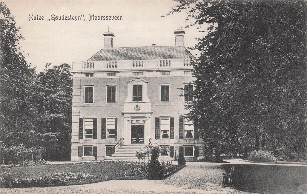 703-131-013 Huize Goudesteyn Maarsseveen, Verzenden, Voor 1920, Utrecht