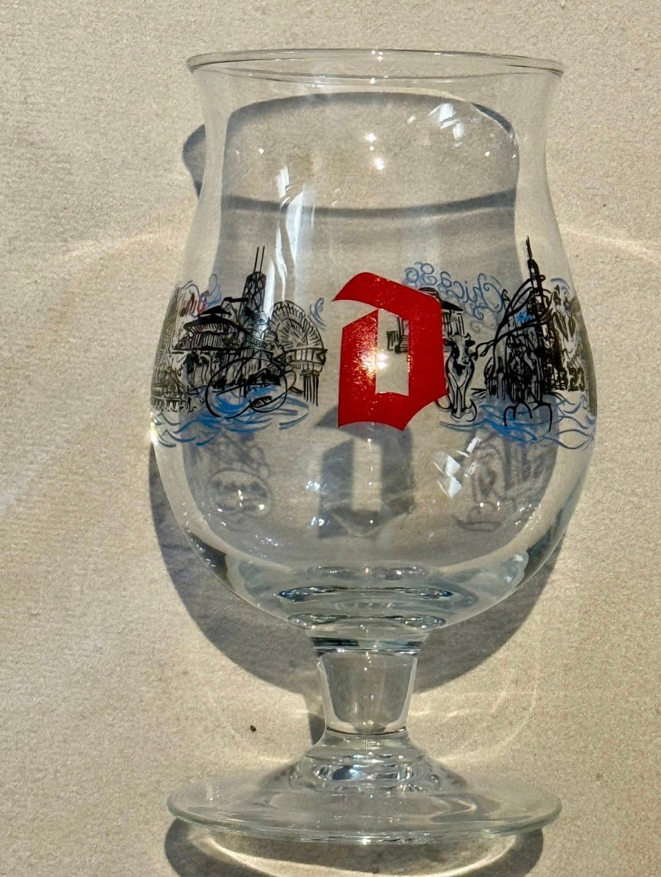 Duvel - USA Collection - 'Chicago', Verzamelen, Biermerken, Ophalen of Verzenden, Nieuw, Glas of Glazen, Duvel